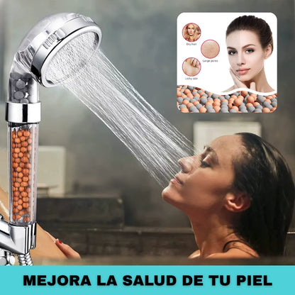 Cabezal Ducha Ionica + Tapete Ducha gratis